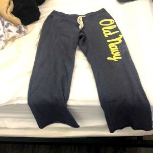 Gray old navy sweats